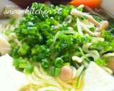 あったか鶏ねぎ鍋☆水炊き風作り方5写真