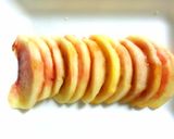 桃とチーズのフレンチトースト風なデザート作り方1写真