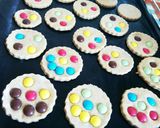 マーブルチョコのせクッキー作り方4写真
