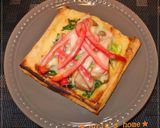お揚げさんのチーズ焼き★出汁あげ和風ピザ作り方5写真