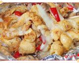 お揚げさんのチーズ焼き★出汁あげ和風ピザ作り方6写真