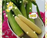 いんげんとベビーコーンのおかかマヨネーズ作り方2写真