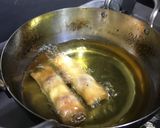 超簡単!プチトマトとクリームチーズ春巻作り方4写真