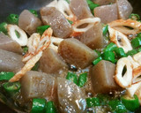 簡単♪青唐辛子と蒟蒻とちくわの甘辛炒め煮作り方4写真