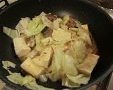 缶詰で簡単★サンマと豆腐の味噌炒め作り方4写真