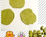 抹茶入り♡手作り皮deバラの花の餃子♪作り方5写真