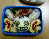 エイパム弁当　（ポケモンキャラ弁）作り方3写真