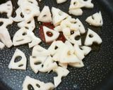 味が濃い～牛肉とれんこんの旨甘辛作り方2写真