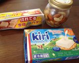 クリチ&ナッツの蜂蜜トースト作り方1写真