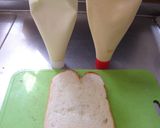 最比較のマヨネーズトースト作り方1写真