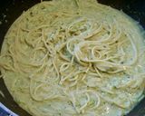 アボカドとジェノヴェーゼのクリームパスタ作り方12写真