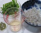 ちりめんじゃことピーマンの炒め煮作り方1写真