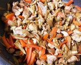 鶏の混ぜ御飯作り方3写真