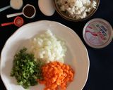 シーチキンで韓国風ライスジョン!!作り方1写真