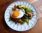 小松菜と豚肉のコク旨炒め♡カレー風味♪作り方7写真
