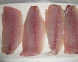 鯵のたたき　レモン風味作り方2写真