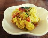 かぼちゃとベーコンのクリームチーズサラダ作り方6写真