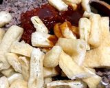 ☆簡単☆焼肉のタレで麻婆豆腐☆作り方1写真