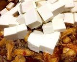 ☆簡単☆焼肉のタレで麻婆豆腐☆作り方2写真
