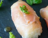 ﾊﾟｰﾃｨｰに♡生ハム寿司作り方6写真