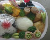 そら豆deハート作り方3写真
