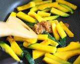 南瓜のきんぴら、メープルみそ風味作り方3写真