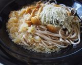 ヒガシマルうどんスープを蕎麦出汁に！作り方4写真