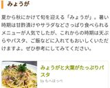 みょうがと大葉がたっぷりパスタ作り方6写真