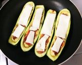 ズッキーニのチーズのせ作り方4写真