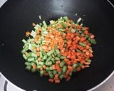 大根の葉と余った野菜の炊き込みご飯作り方2写真