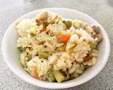 大根の葉と余った野菜の炊き込みご飯作り方7写真