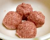 満月チーズ月見風バーガー作り方1写真