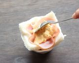 朝食にぴったり★卵サラダのカップパン！作り方4写真