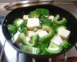 最速のゴーヤと豆腐のオイスターソース炒煮作り方17写真