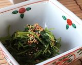 簡単一品♪うまっ♡豆苗のピリ辛おひたし作り方3写真
