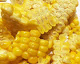 コーンのふわふわはんぺんチーズ焼き☆作り方1写真