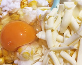 コーンのふわふわはんぺんチーズ焼き☆作り方3写真