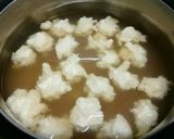 はものすり身で味噌汁作り方3写真