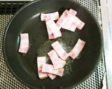 みょうがとベーコンのあんかけ炒め♪作り方2写真