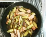 みょうがとベーコンのあんかけ炒め♪作り方3写真