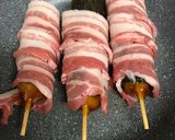 巷で話題の肉巻きみたらし団子作り方3写真