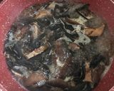 メープルシロップで昆布・シイタケの佃煮♪作り方3写真