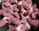 若鶏の心臓(ハツ)あっさり塩コショウ炒め作り方1写真