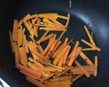 メープルシロップでニンジンきんぴら作り方2写真