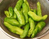 メープルシロップで＊ししとうの煮浸し作り方1写真
