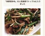 お箸が止まらない！絶品肉野菜炒め作り方1写真