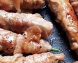 甘辛☆オクラの豚肉巻き作り方5写真