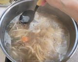 おでんの残り汁で煮込みうどん作り方9写真