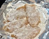 揚げ焼きで簡単♩鶏むね肉の唐揚げ風作り方4写真