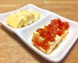 居酒屋食いしん坊チーズのトマトこぶおろし作り方4写真